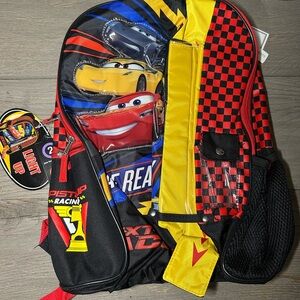 NWT Disney Cars Themed Kids Backpack